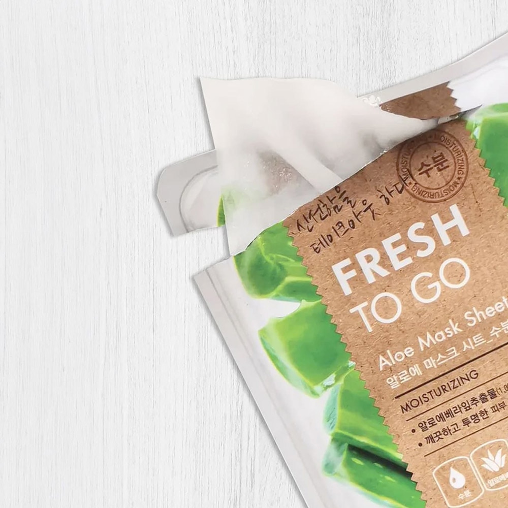 FRESH TO GO ALOE MASK SHEET (MASCARILLA FACIAL DE ALOE)
